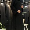 عبايه ملكي طبقتين تطريز يدوي راقيه للمناسبات كشخه