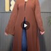 عباية ملونة انيقه للطلعات والسفر
