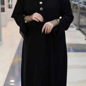 عباية تصميم ساده مكسر