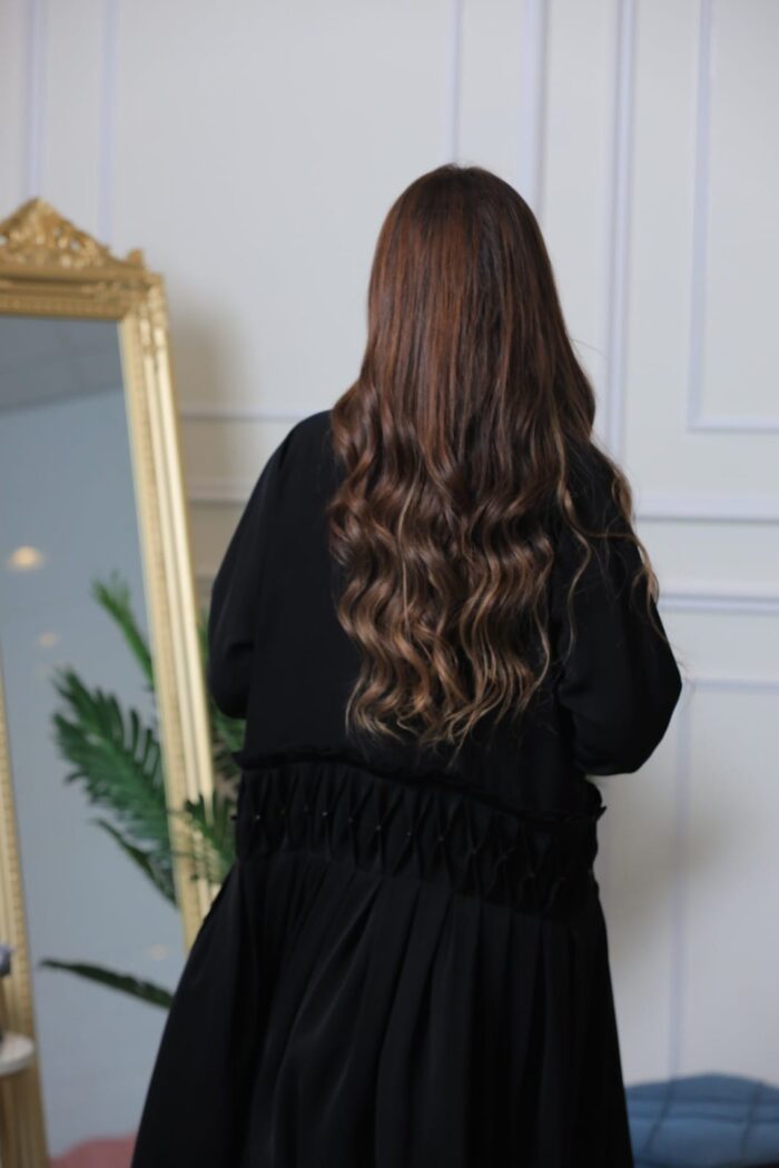 عبايه أنيقه صيفيه كسر مطرزه