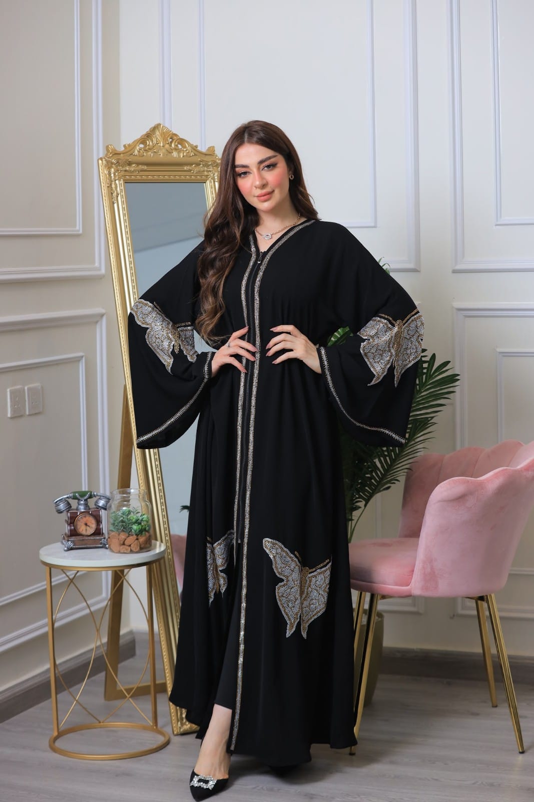 عبايه نص كلوش كشخه تجننن