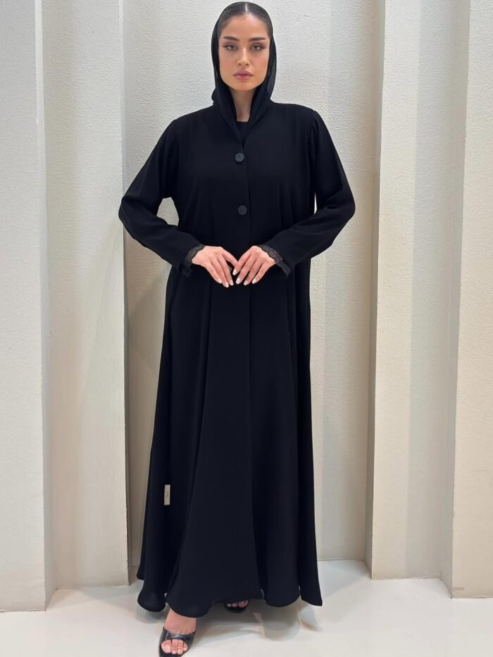 عباية نص كلوش انيقه سااااده