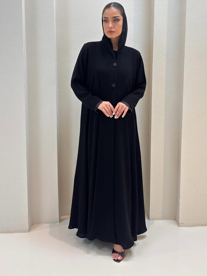 عباية نص كلوش انيقه سااااده