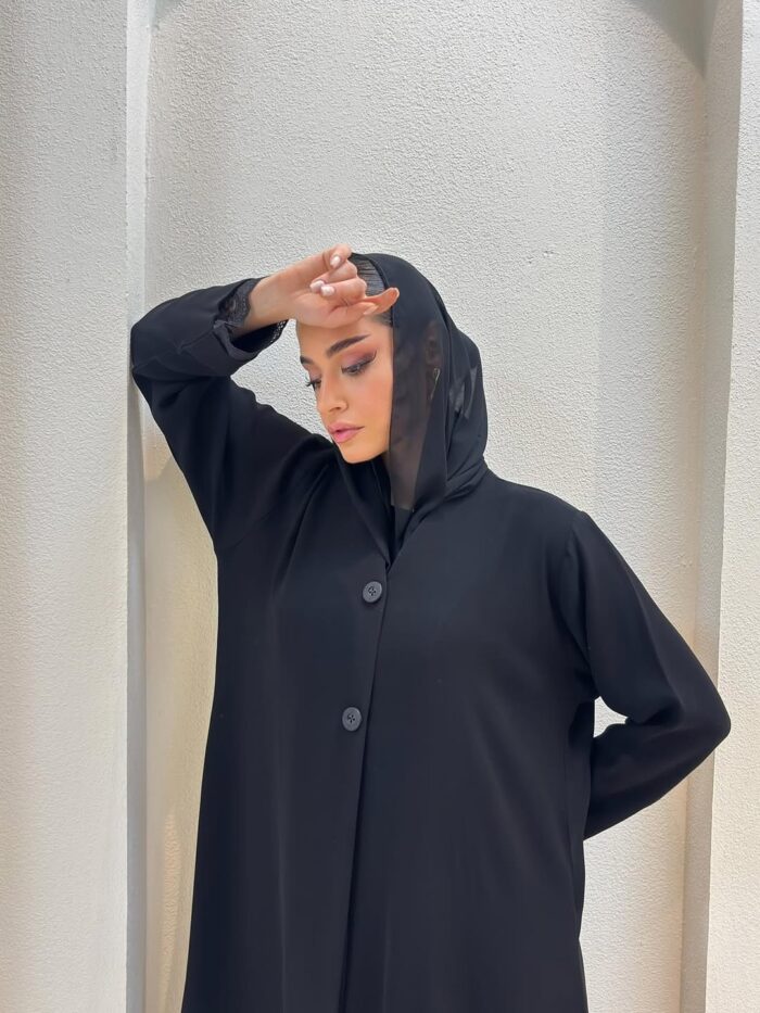 عباية نص كلوش انيقه سااااده