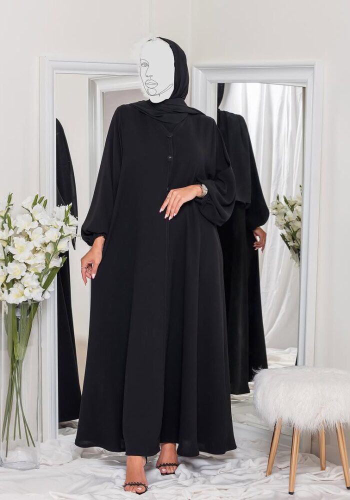 عبايه كلوش كشخه تجننن سااااده