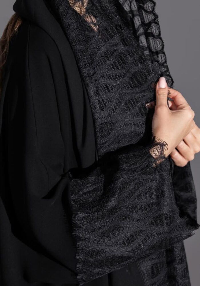 عبايه بشت ملكي ساده للعيد