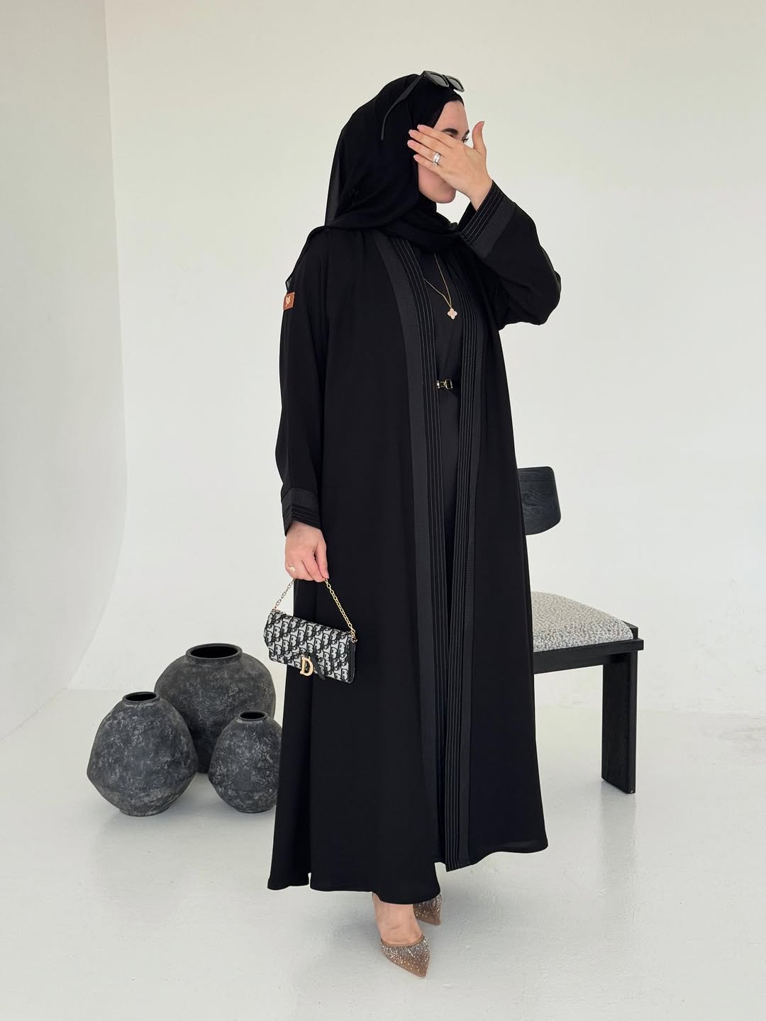 عبايه انيقه للكشخه تهبل سااااده