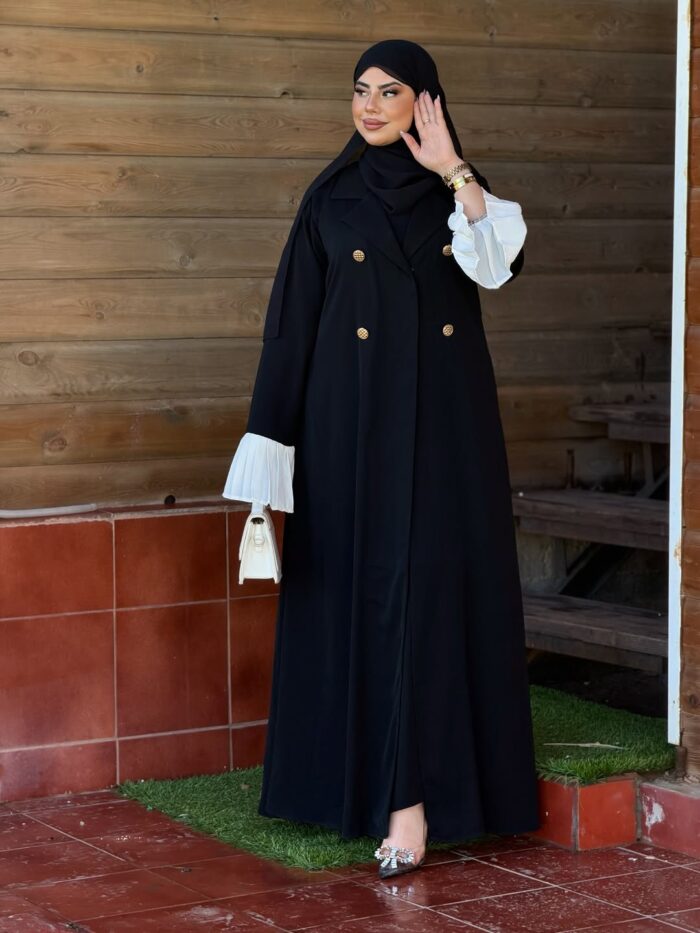 WhatsApp Image 2026-02-15 at 9.16.46 AM عبايه نص كلوش تهبل أنيقه للطلعه