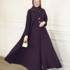 عباية مملونه عملية انيقه