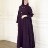 عباية مملونه عملية انيقه