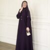 عباية مملونه عملية انيقه