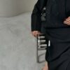 عبايه تطريز اسود انيق