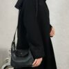 عباية فخامة تطريز اسود