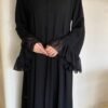 عباية كلوش بأكمام شيفون فاخرة