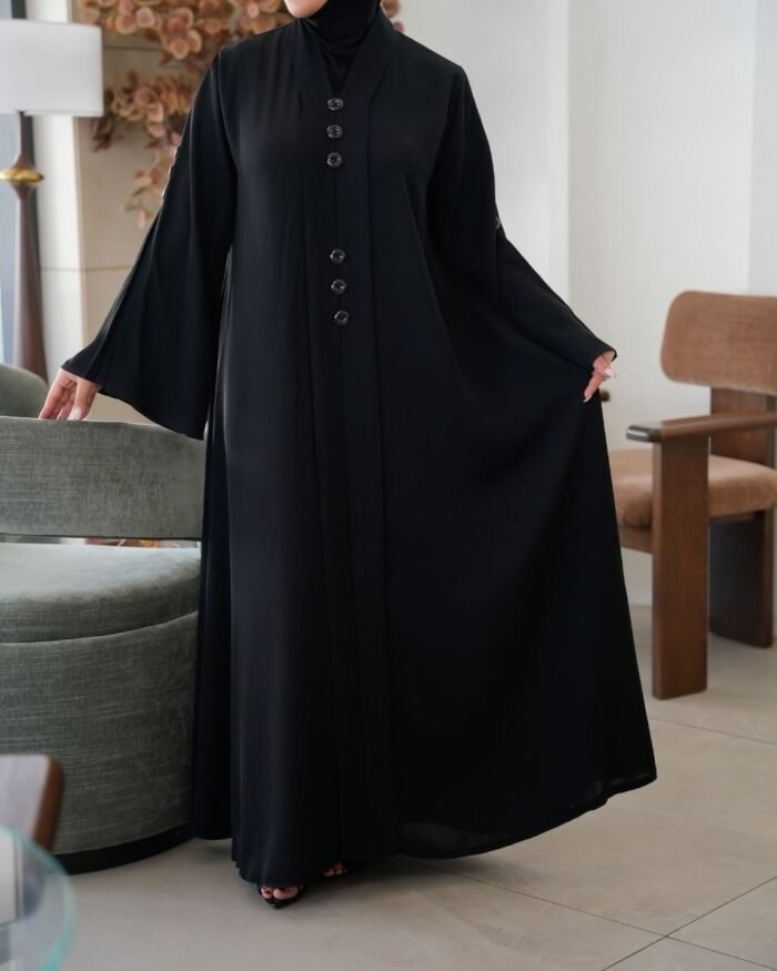 عباية نمبر ون ساده انيقه